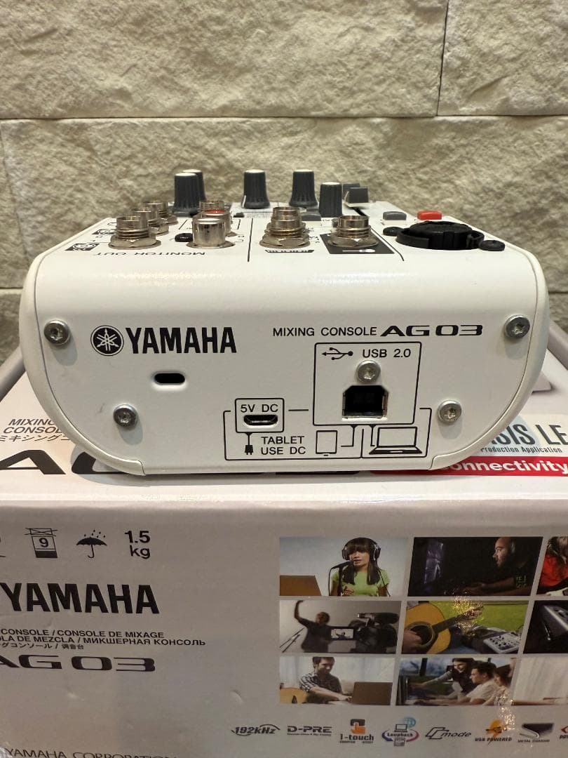 YAMAHA ヤマハ AG03 オーディオインターフェイス 中古品