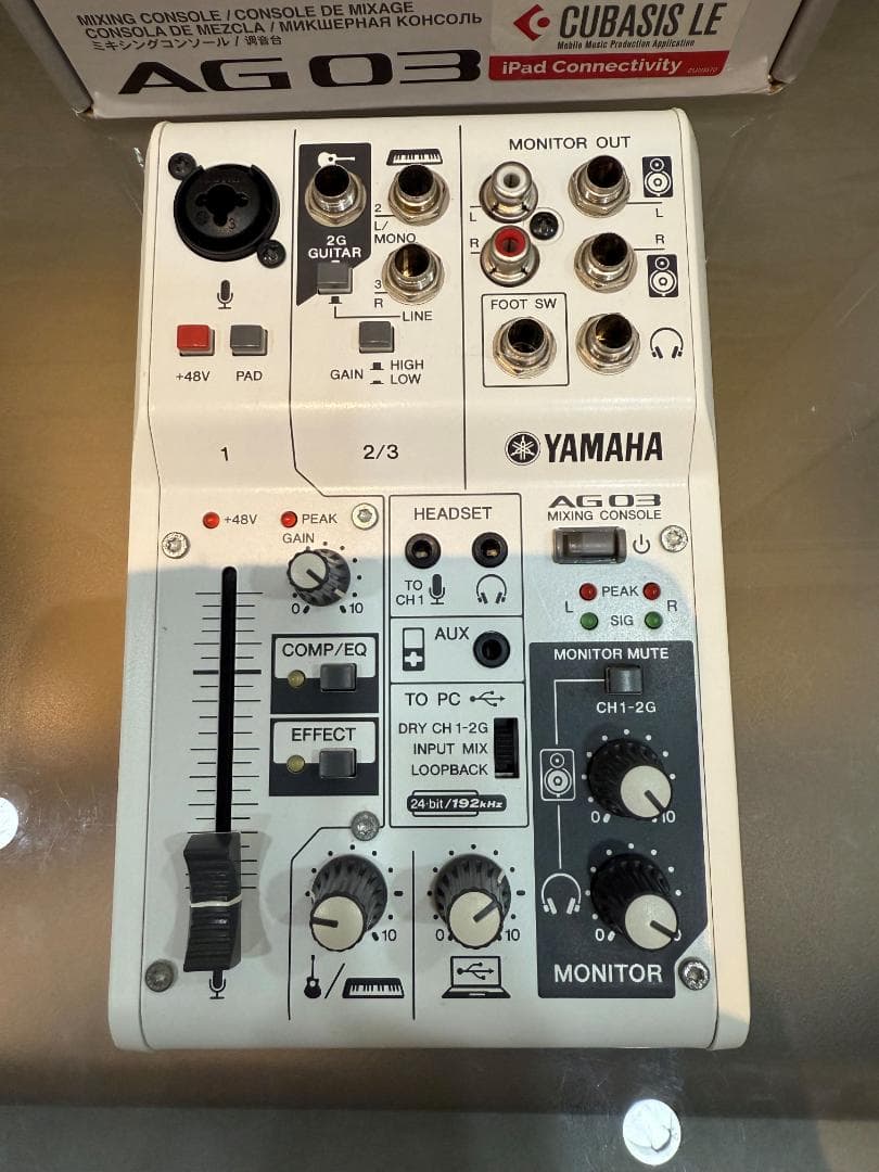 YAMAHA ヤマハ AG03 オーディオインターフェイス 中古品