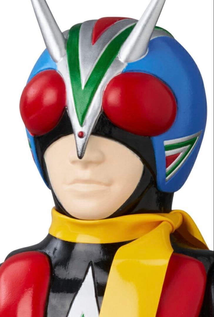 メディコム・トイ×東映レトロソフビ★ライダーマン(ロープアームひも付きVer.)