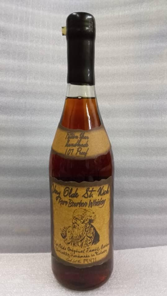 Very Old St.Nickレアバーボンウイスキー　107プルーフ　15年