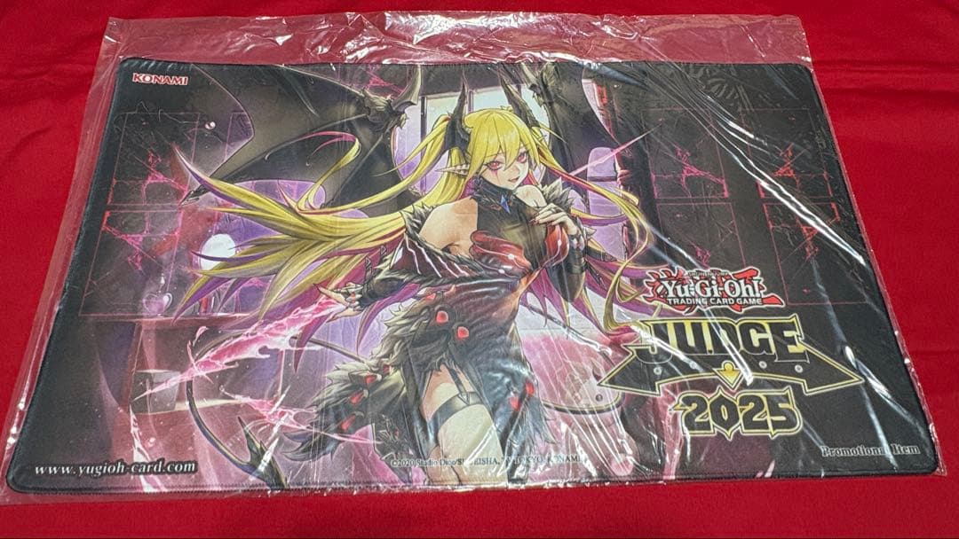 遊戯王 紅涙の魔ラクリモーサ プレイマット