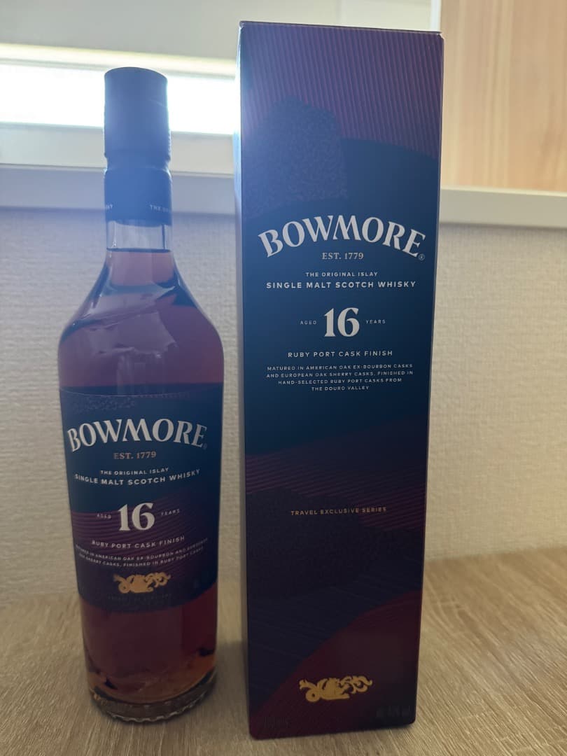 Bowmore 16年 Ruby Port Cask Finish