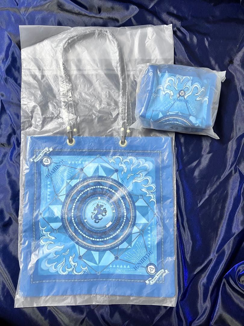 ツイステ展 POPUP スカーフトートバッグ スクエアポーチ イグニハイド寮