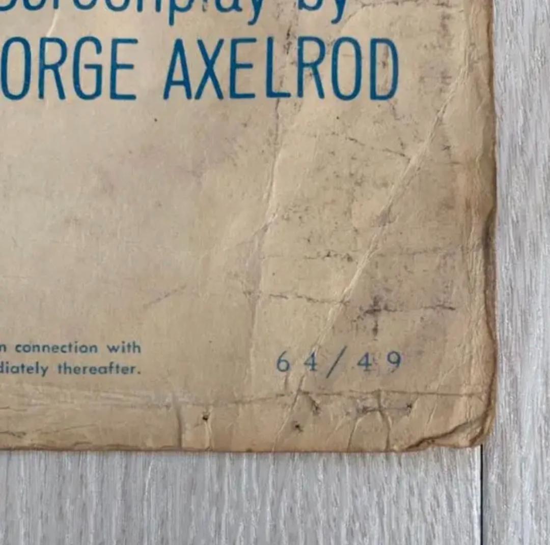 【希少】オードリー・ヘップバーン「パリで一緒に」 ポスター インテリア おしゃれ