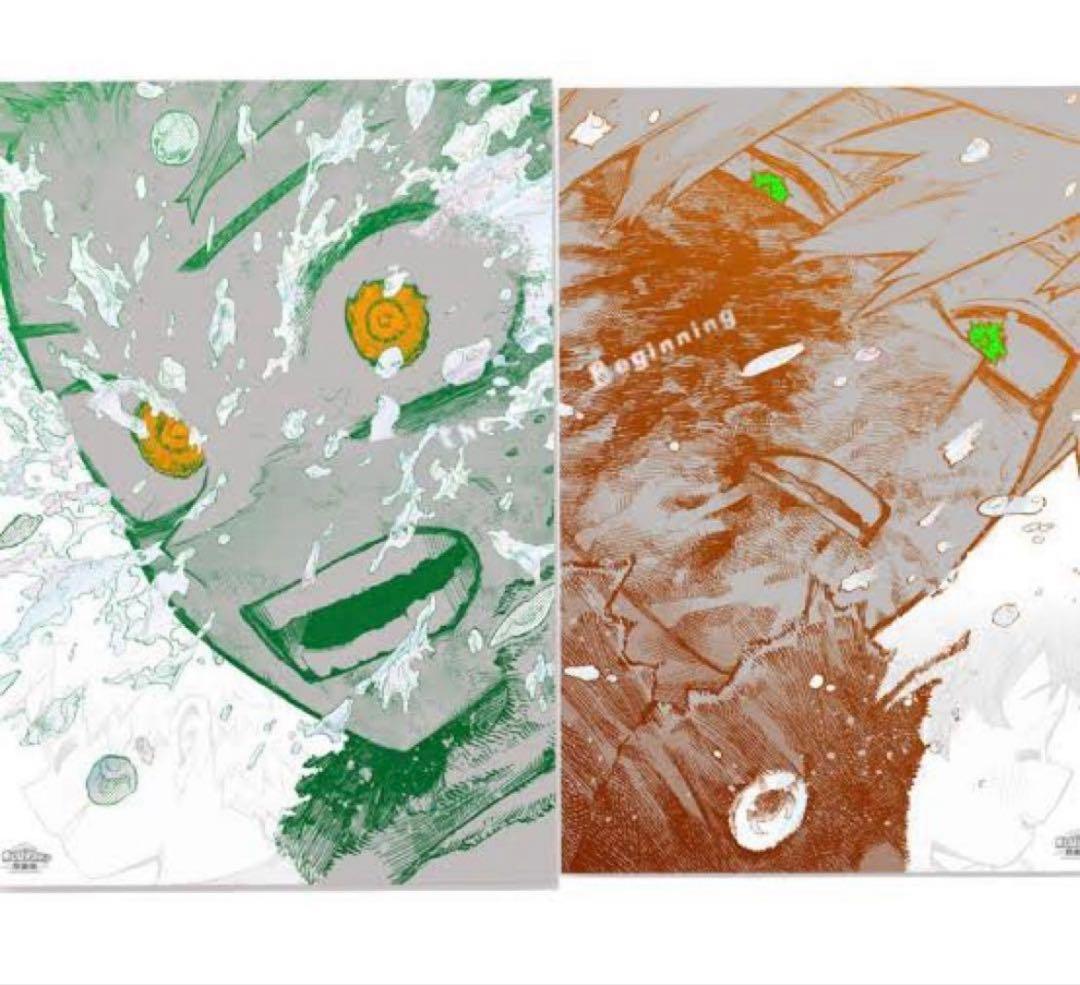 ヒロアカ　原画展　アートポスター 2枚セット