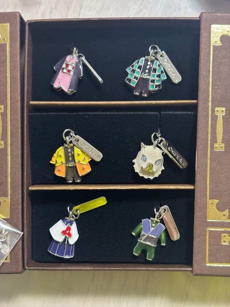 鬼滅の刃 公式グッズ 衣装チャーム セットA