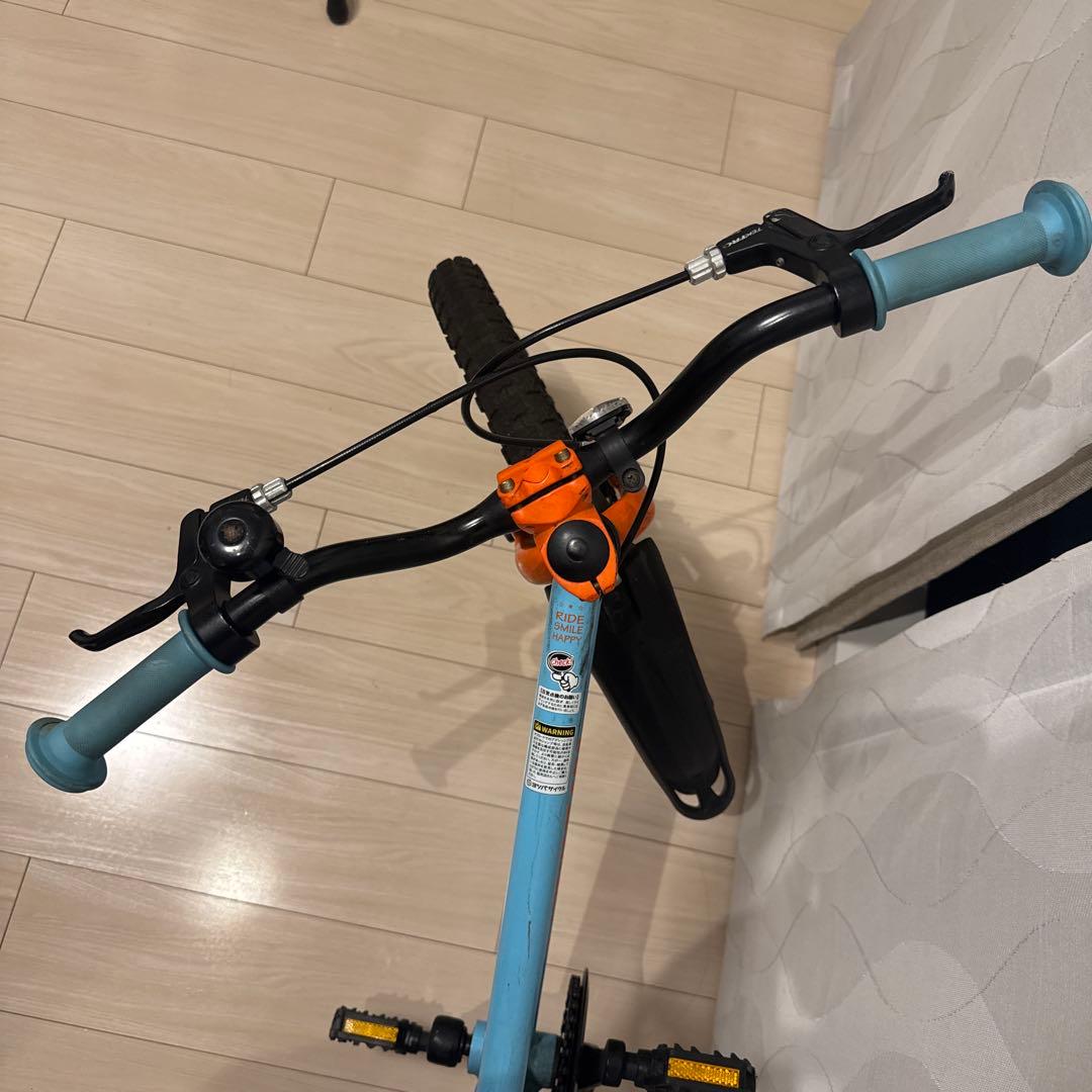 大阪★引取か着払い限定 ヨツバサイクル 貴重20インチ ラムネブルー