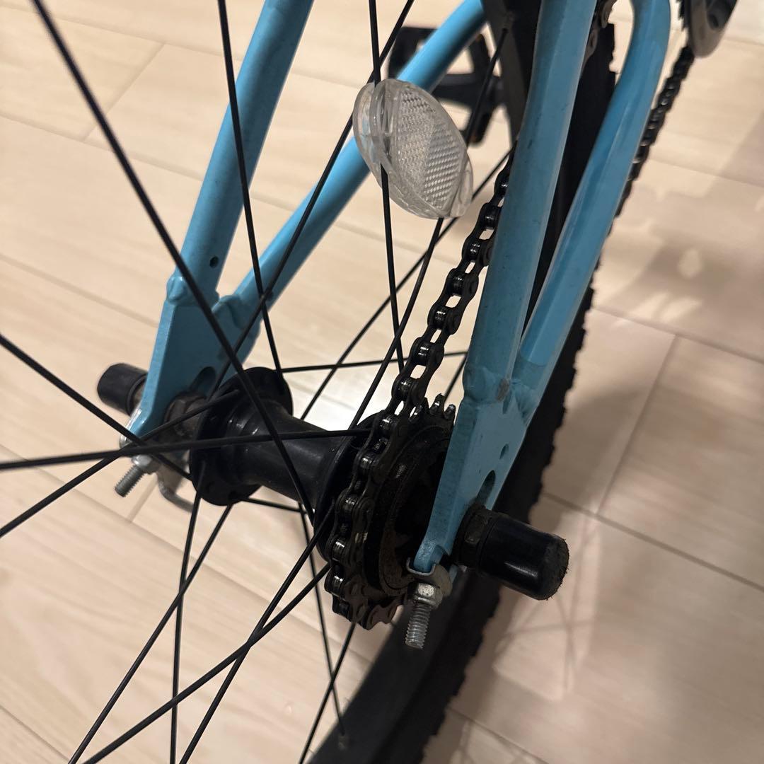 大阪★引取か着払い限定 ヨツバサイクル 貴重20インチ ラムネブルー