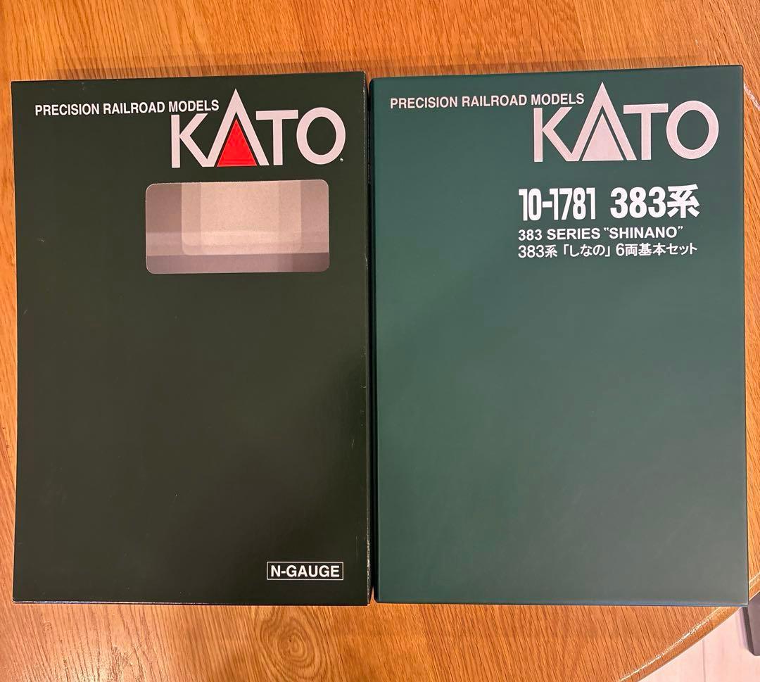 KATO 10-1781 383系しなの 6両基本セット③付属品パーツ使用済み