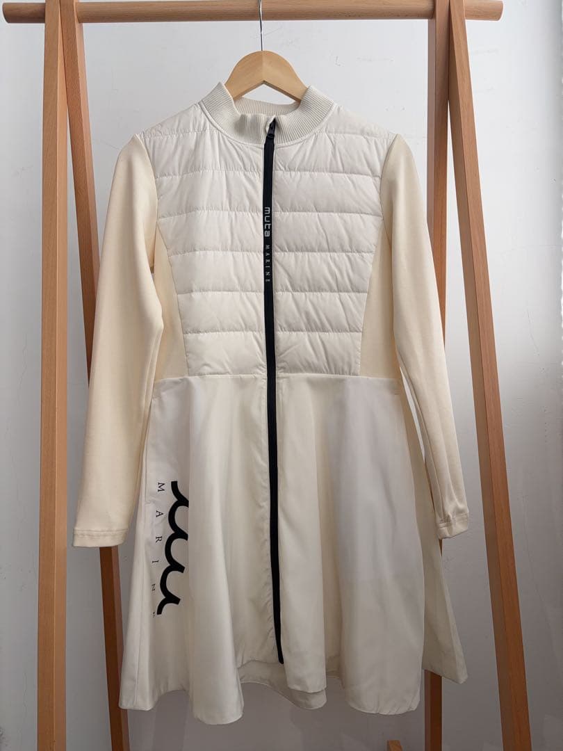 ムータマリン　ダウンドッキング ジップワンピース　Lサイズ　ゴルフ　冬