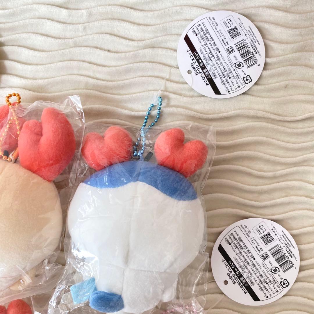 正規品４個set ちいかわ ハチワレ うさぎ モモンガ カニなマスコット