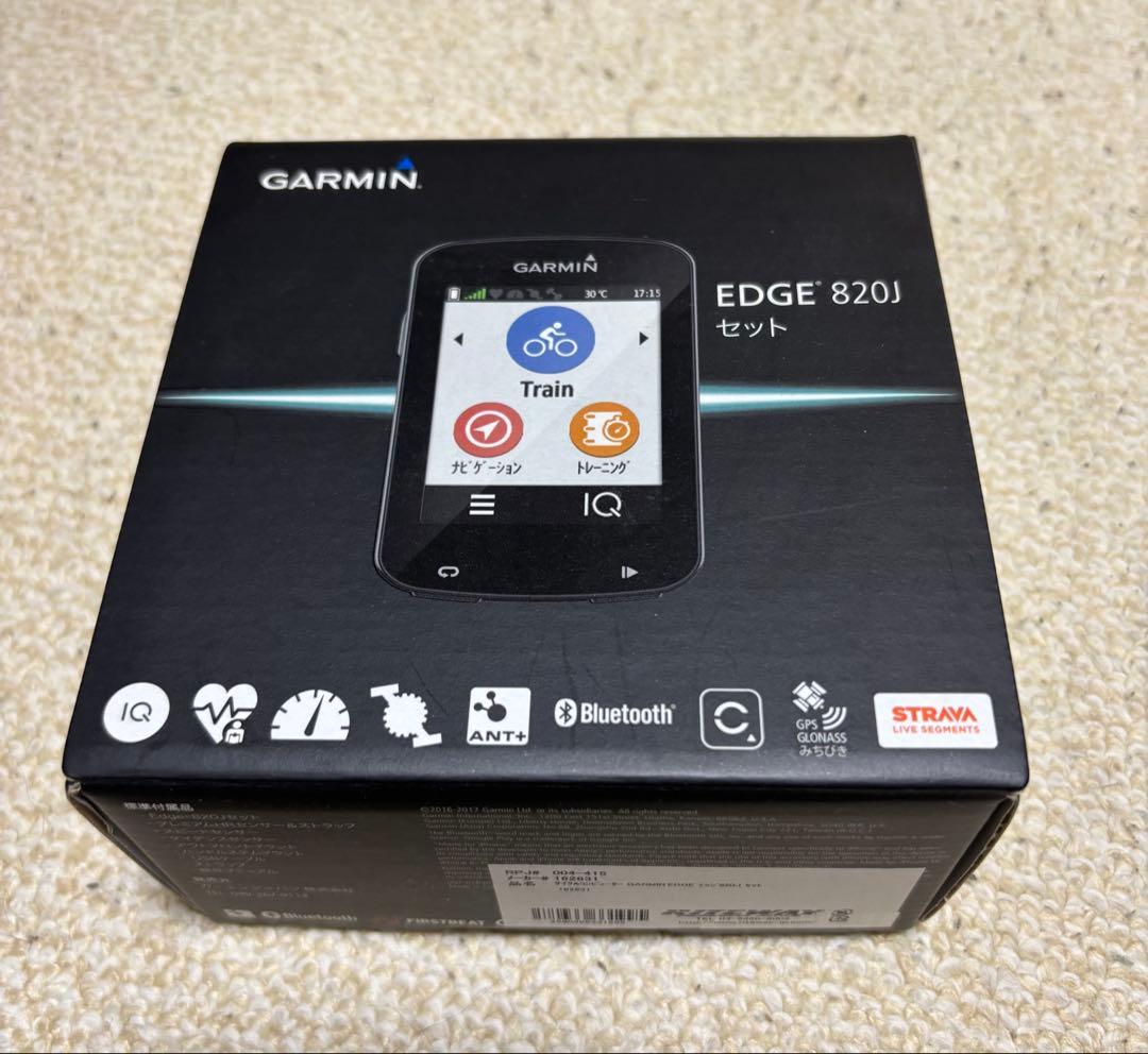 ガーミンedge820j