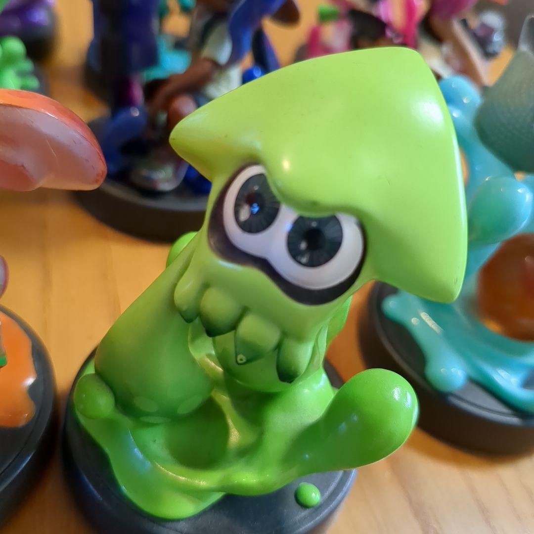 スプラトゥーン フィギュア 14体セット　セリアケース