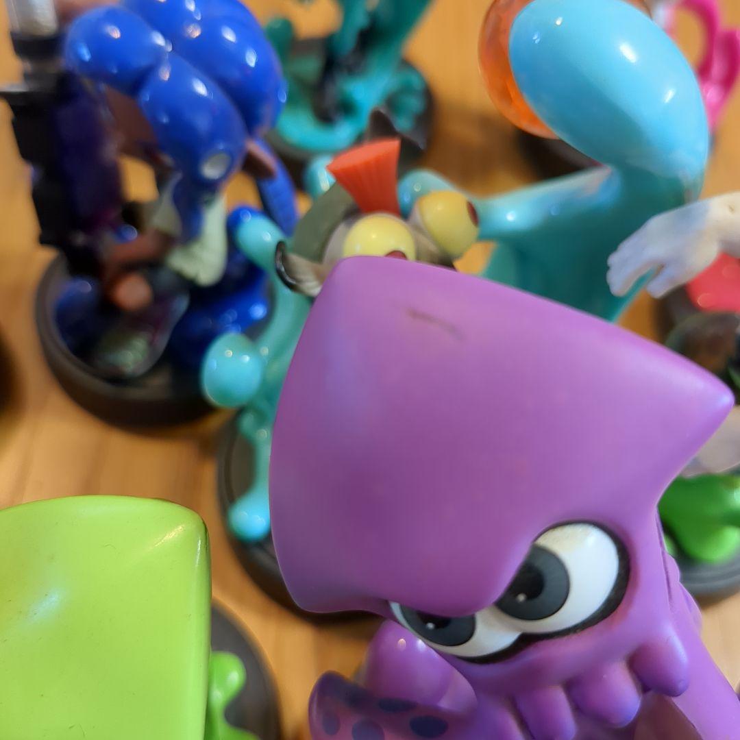 スプラトゥーン フィギュア 14体セット　セリアケース