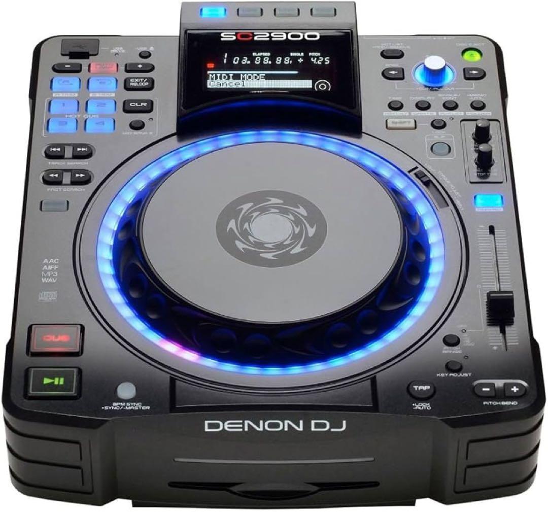 DENON DJ SC2900 2台セットCDJ USBでDJプレイ可能