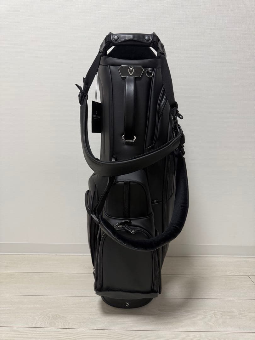 k*0様 キャディバッグ　VESSEL ヴェゼル　9.5型　black