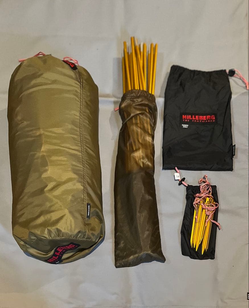 ヒルバーグ　アラック3 HILLEBERG Allak3 純正フットプリント付