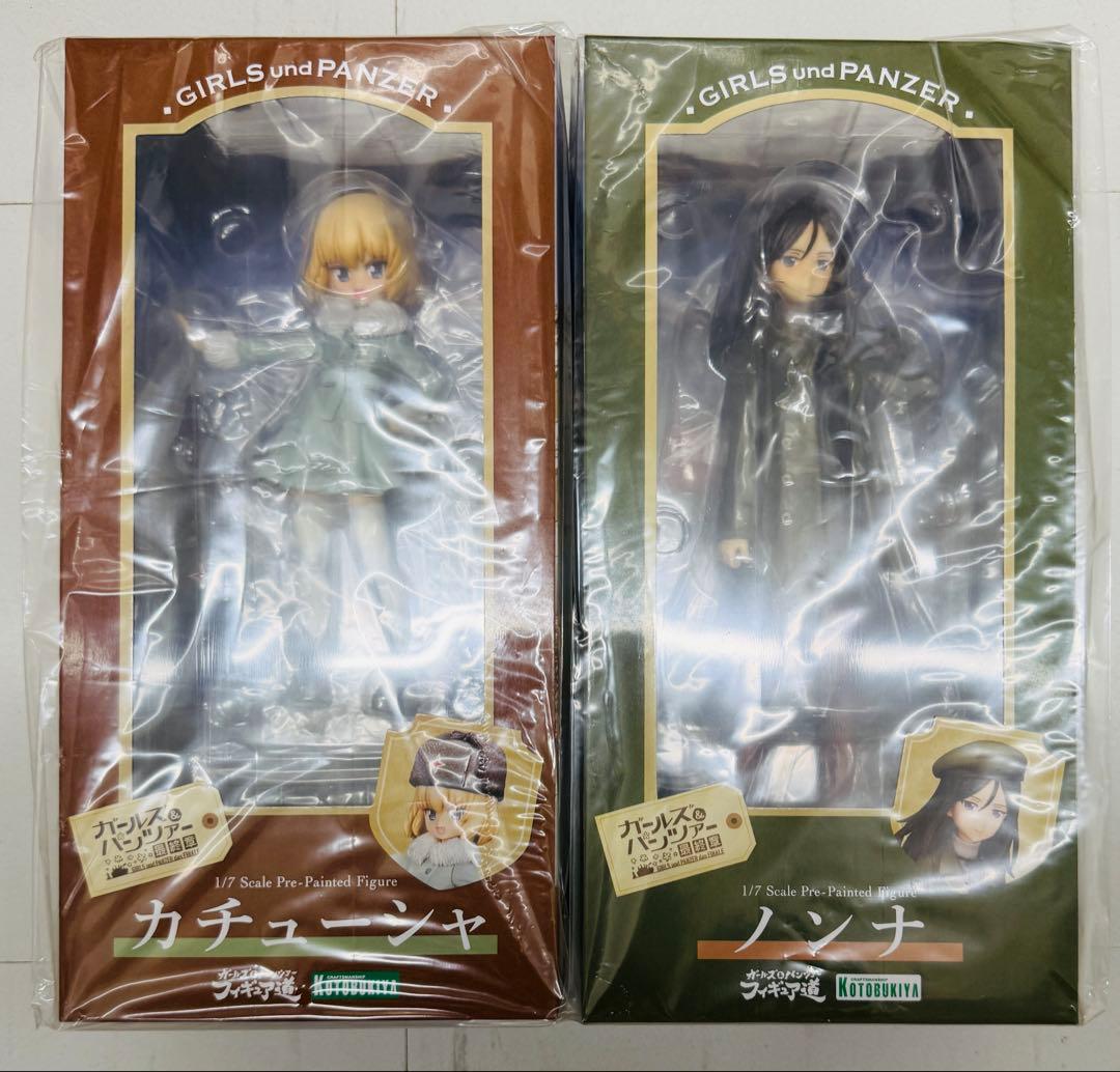 新品 同時購入特典付き フィギュア道 カチューシャ・ノンナ ガールズ＆パンツァー