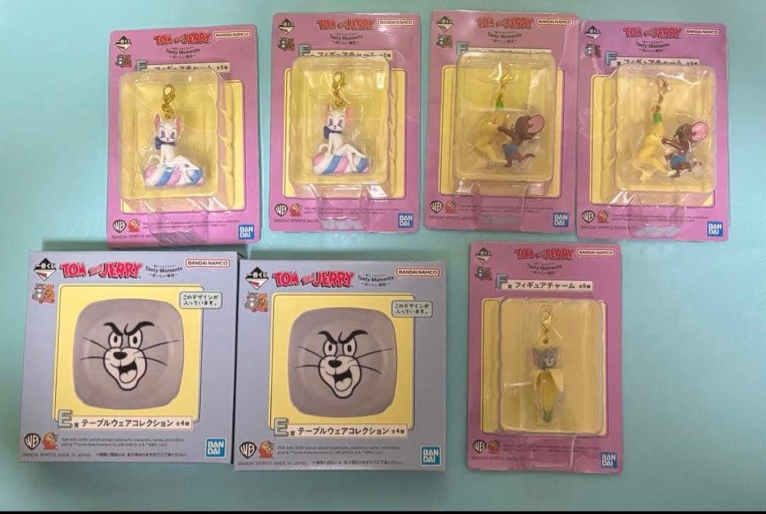 トムジェリ　一番くじ　チャーム　テーブルコレクション　まとめ売り