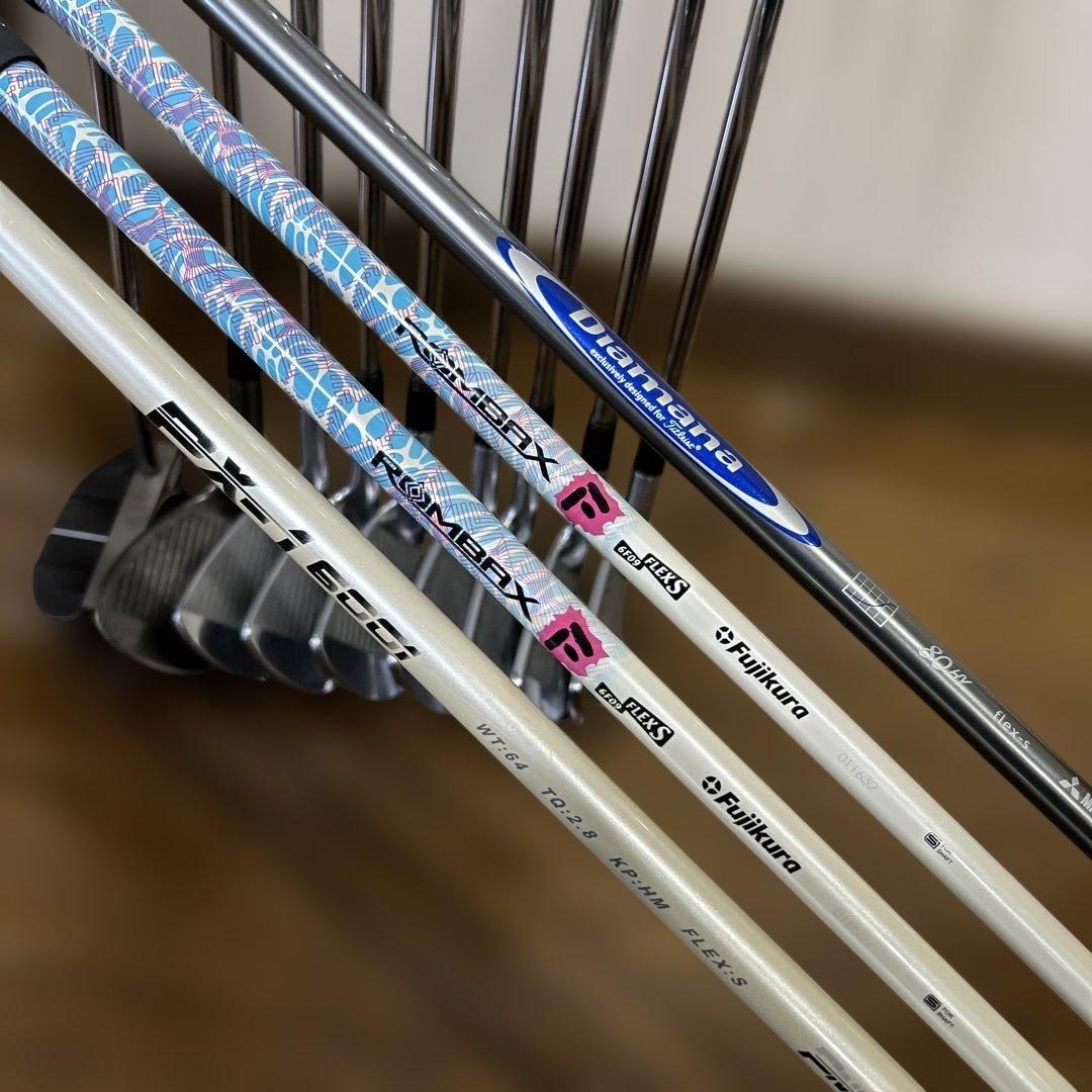 タイトリスト&ブリヂストン　男性用ゴルフクラブ　13本セット