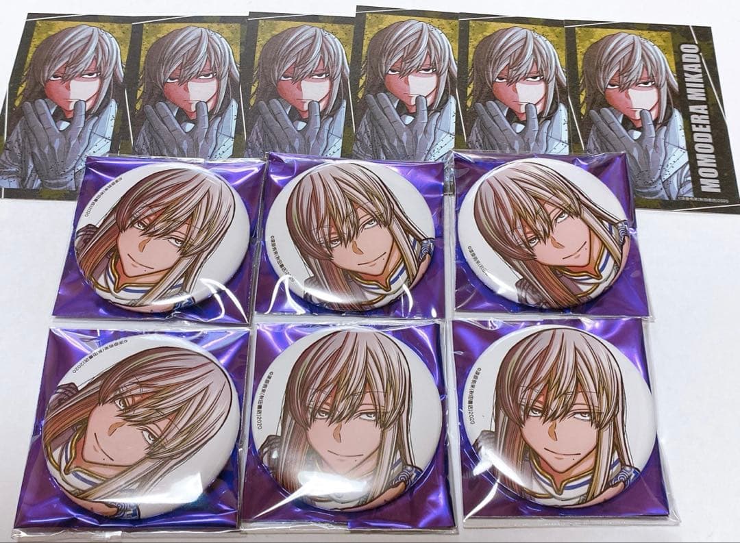 桃源暗鬼 桃寺神門 コミケ C107 缶バッジ キャラカード