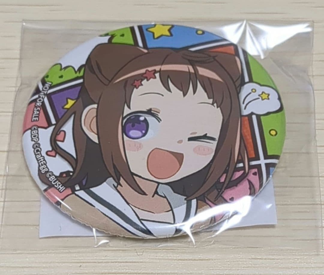 Poppin'Party戸山香澄 缶バッジ(12thLIVE グッズ購入特典)