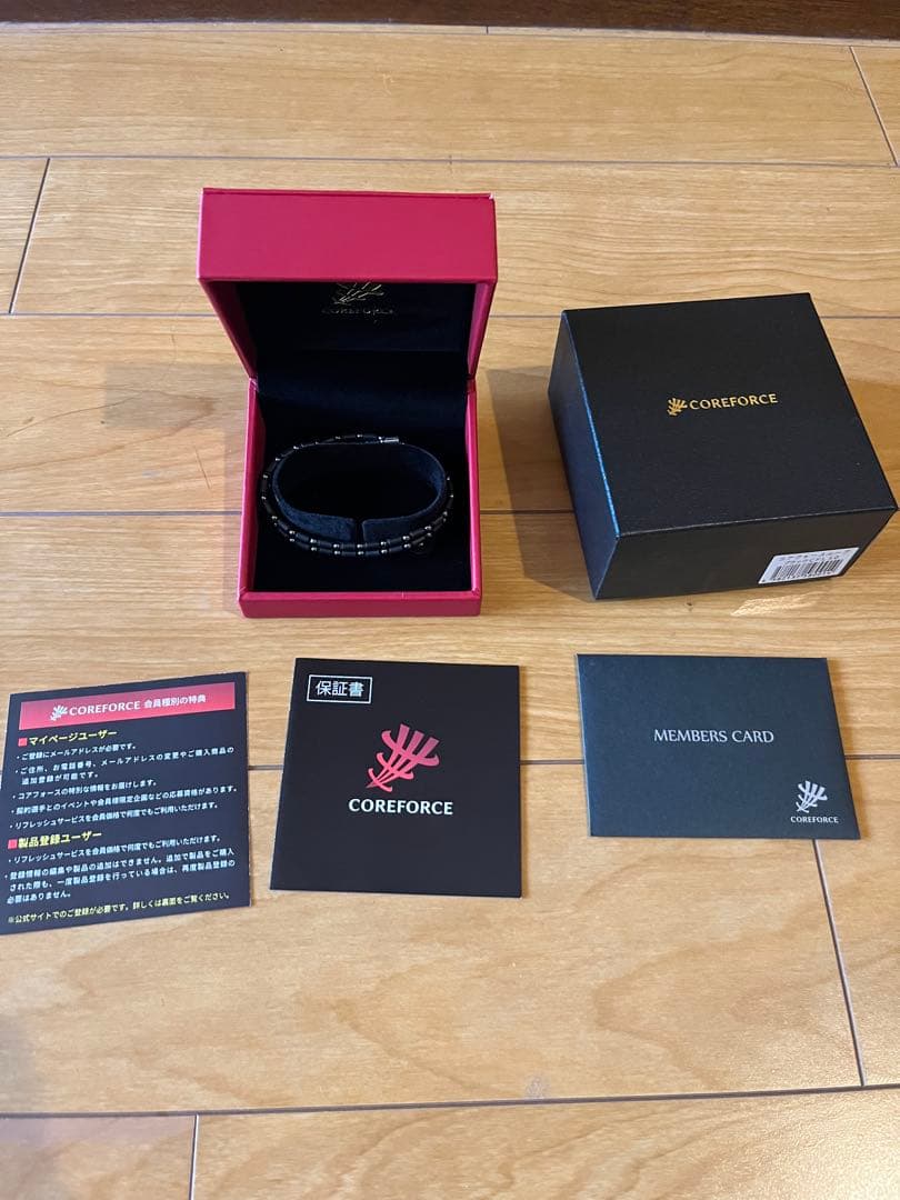 COREFORCE CFL50 ブラックブレスレット