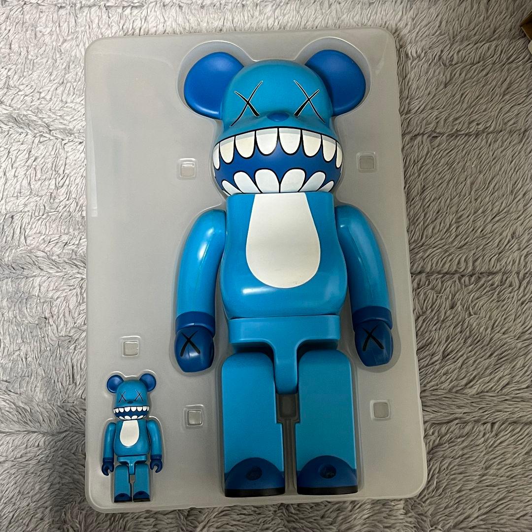 KAWS × a-nation ベアブリック 400％＆100％ メディコムトイ