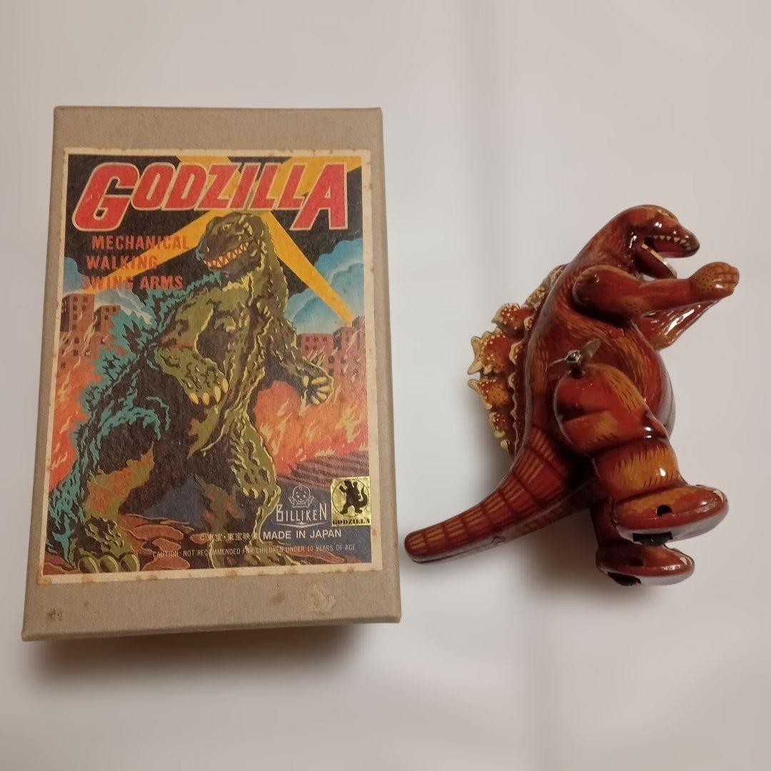 ビリケン製ブリキのゴジラ