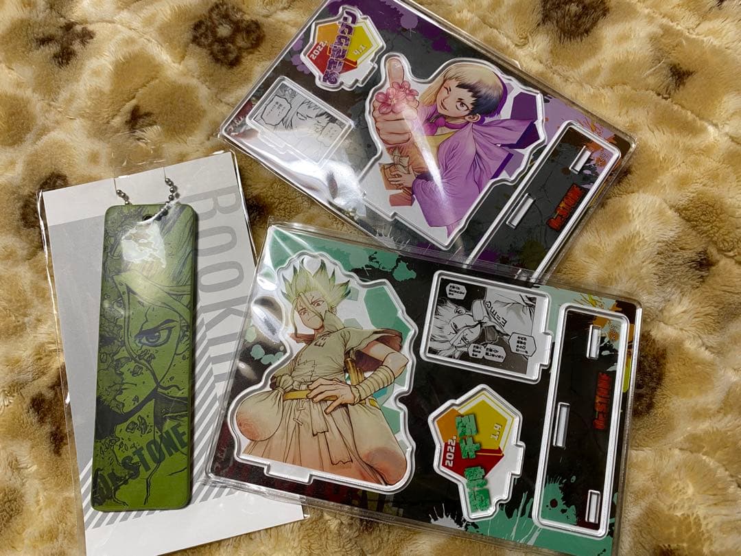 Dr.STONE ドクターストーン　千空　ゲン　アクリルスタンド　しおり　タオル