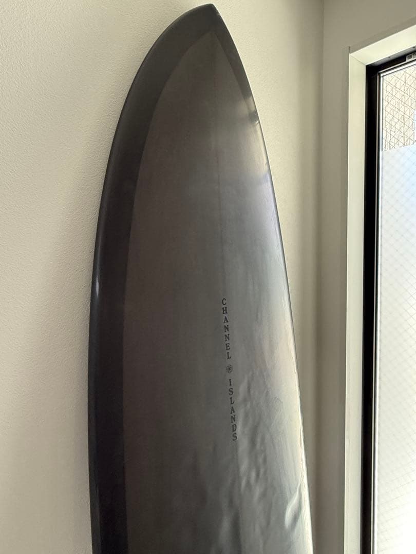 AL MERRICK CI Mid 6'6 フィン+ハードケース6.6 グレー