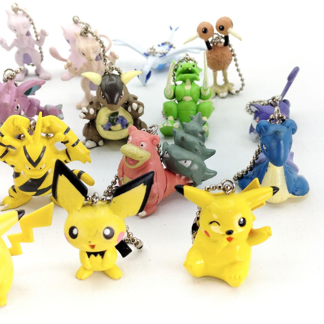 当時物 初代 ポケットモンスター キーホルダー フィギュア ポケモン セット