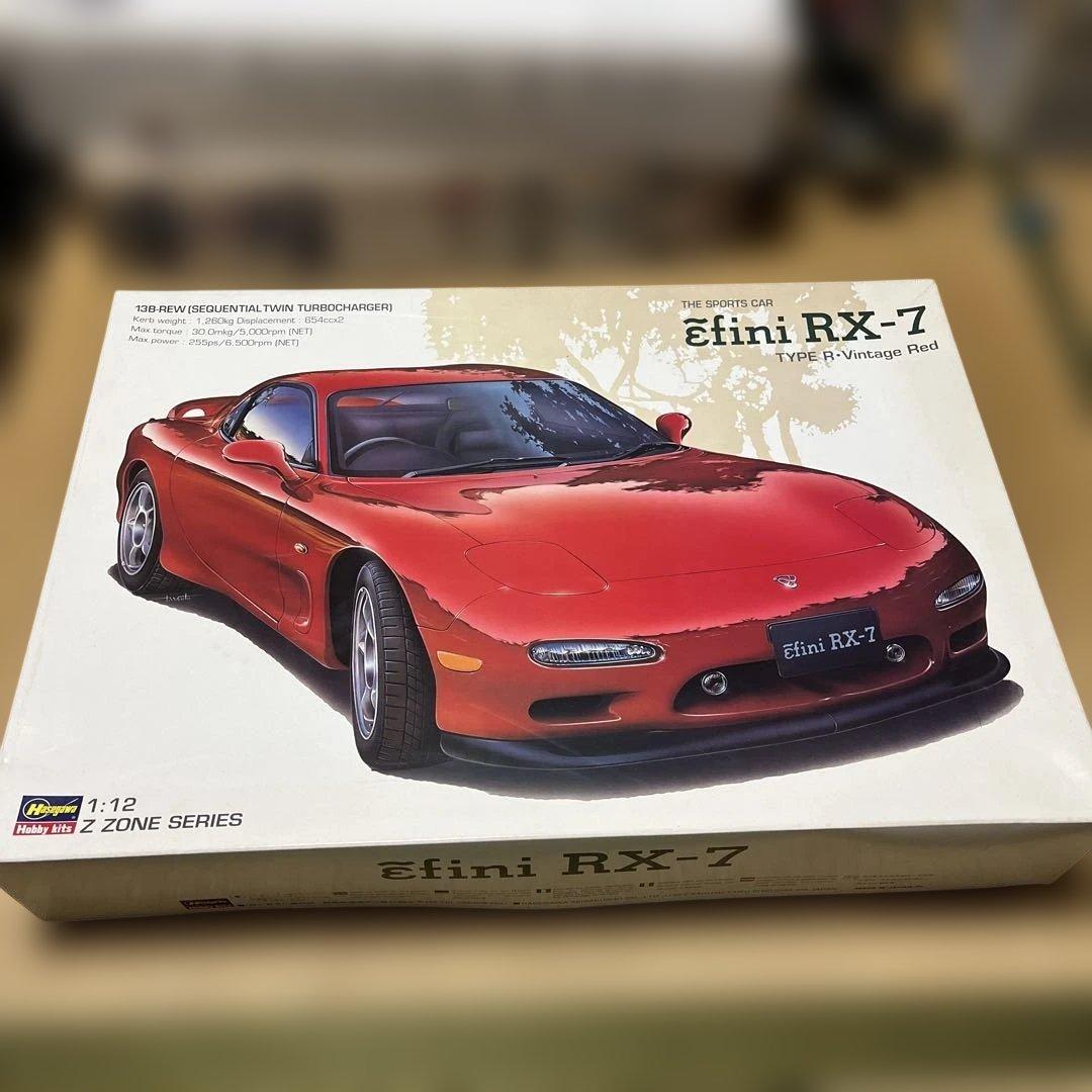 Hasegawa efini RX-7 1:12 ビンテージレッド