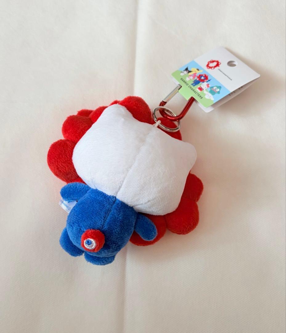 万博　サンリオ ミャクミャク ぬいぐるみ　黒　赤　キティ キーホルダー セット