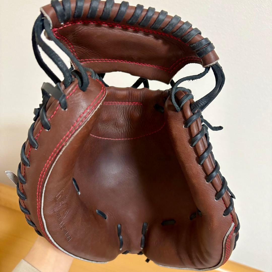 【ほぼ型付けのみ】ハタケヤマキャッチャーミット硬式用甲斐モデル