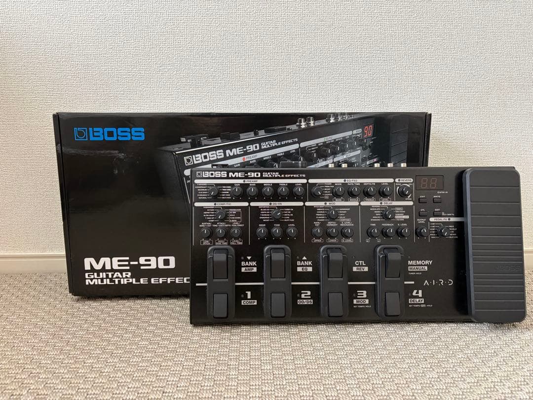 BOSS ME-90 マルチエフェクター(純正PSA100Sアダプター付き)