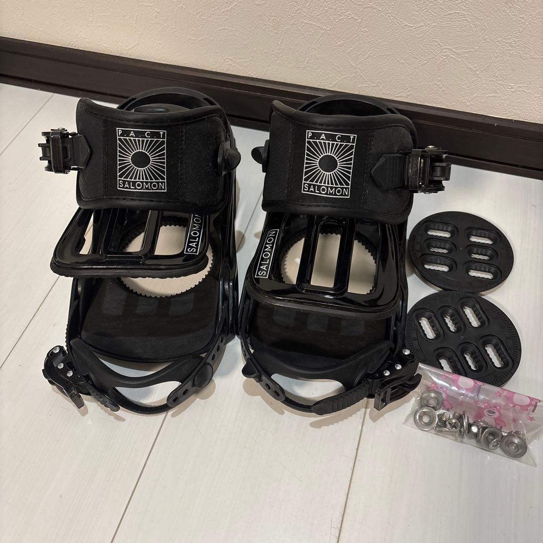 SALOMON PACT スノーボードビンディング Sサイズ