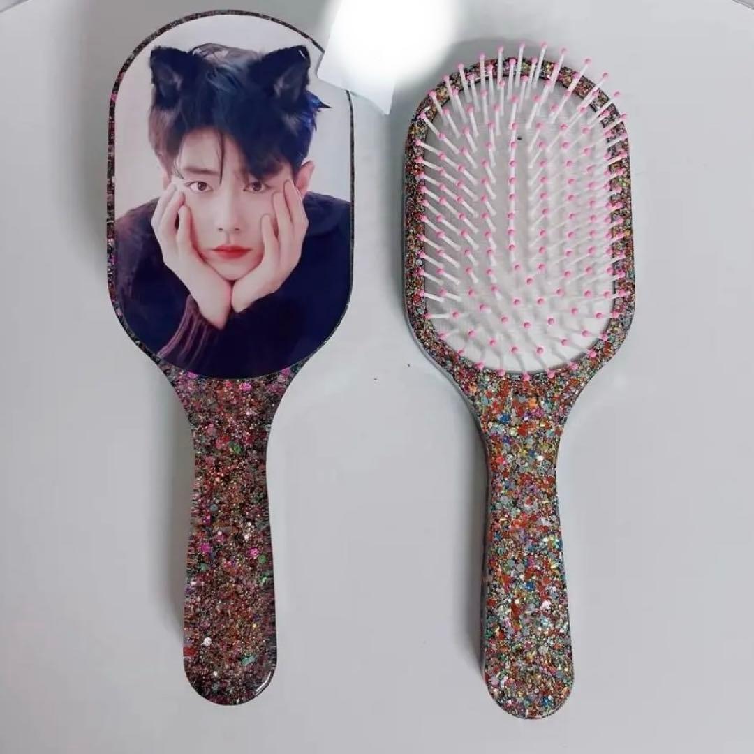 肖戦 超大レジンエアークッション付きヘアブラシ　10点セット❣️確認用0105