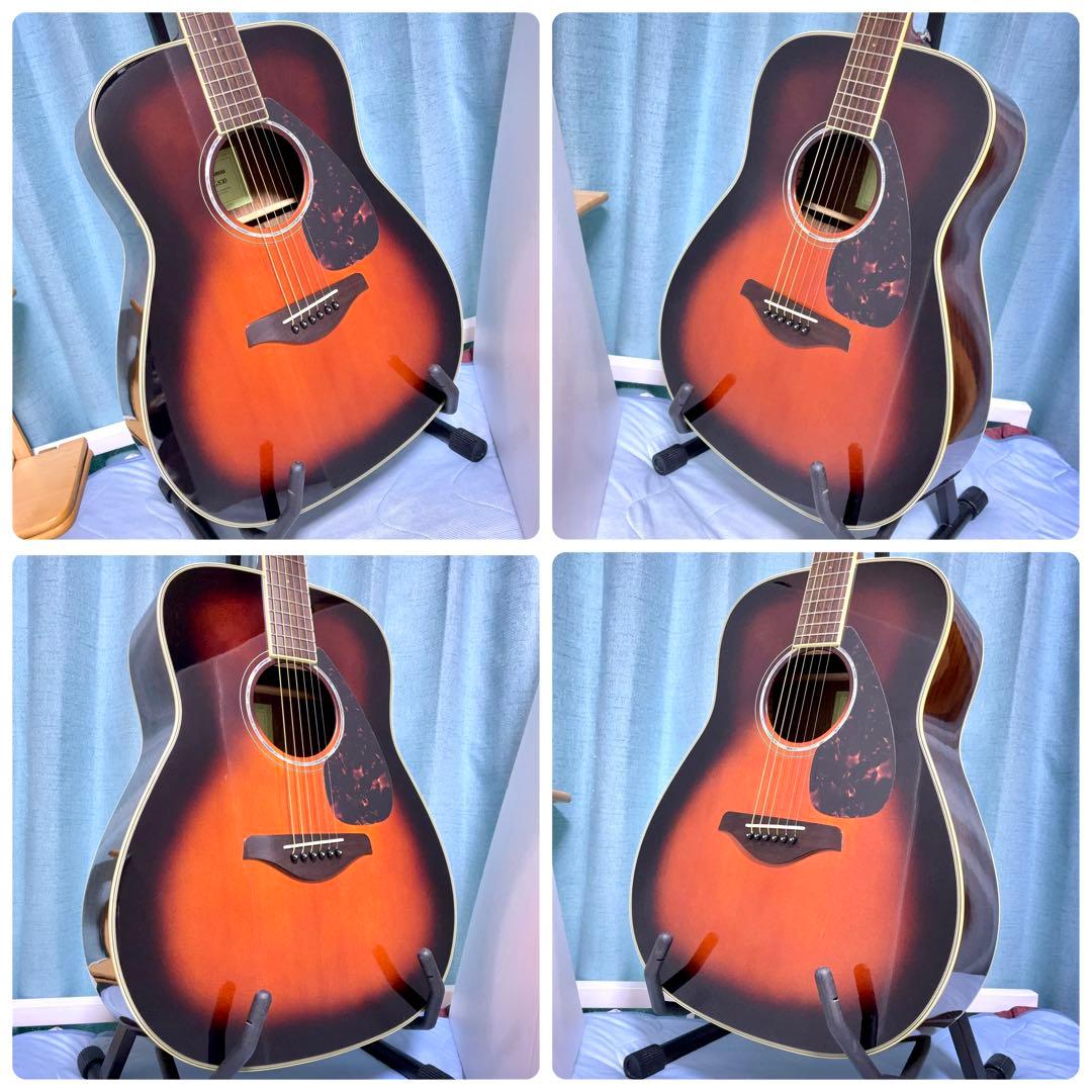 【牛骨★現行モデル】ヤマハ☆FG830！TBS！アコギ【弾き易く調整☆新品の弦】