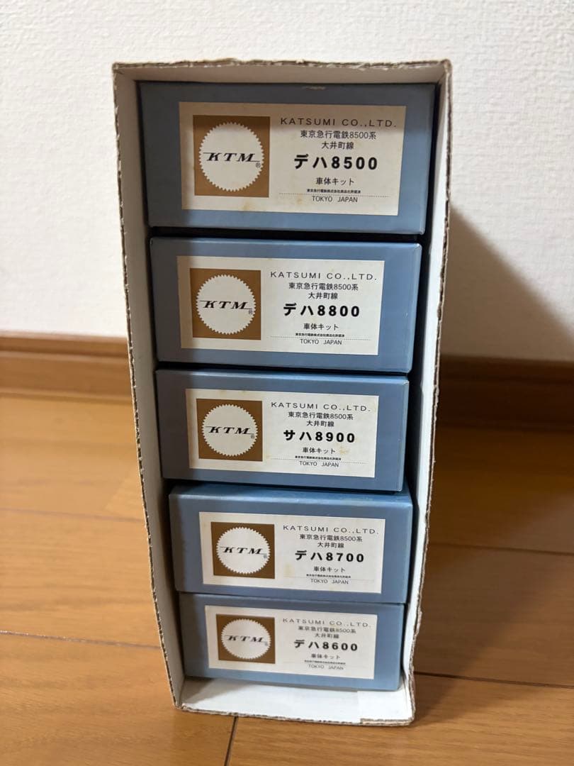 ま*り様 KTM HOゲージ 東京東急電鉄8500系　大井町線　ジャンク　未完成