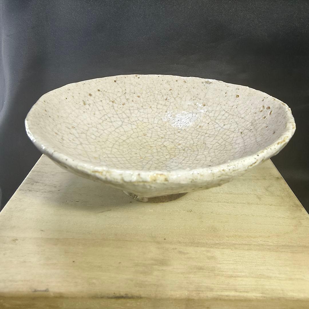 茶道具 平井戸茶碗 李朝白磁 貫入入り 朝鮮高麗王朝古美術 骨董 蒐集家放出