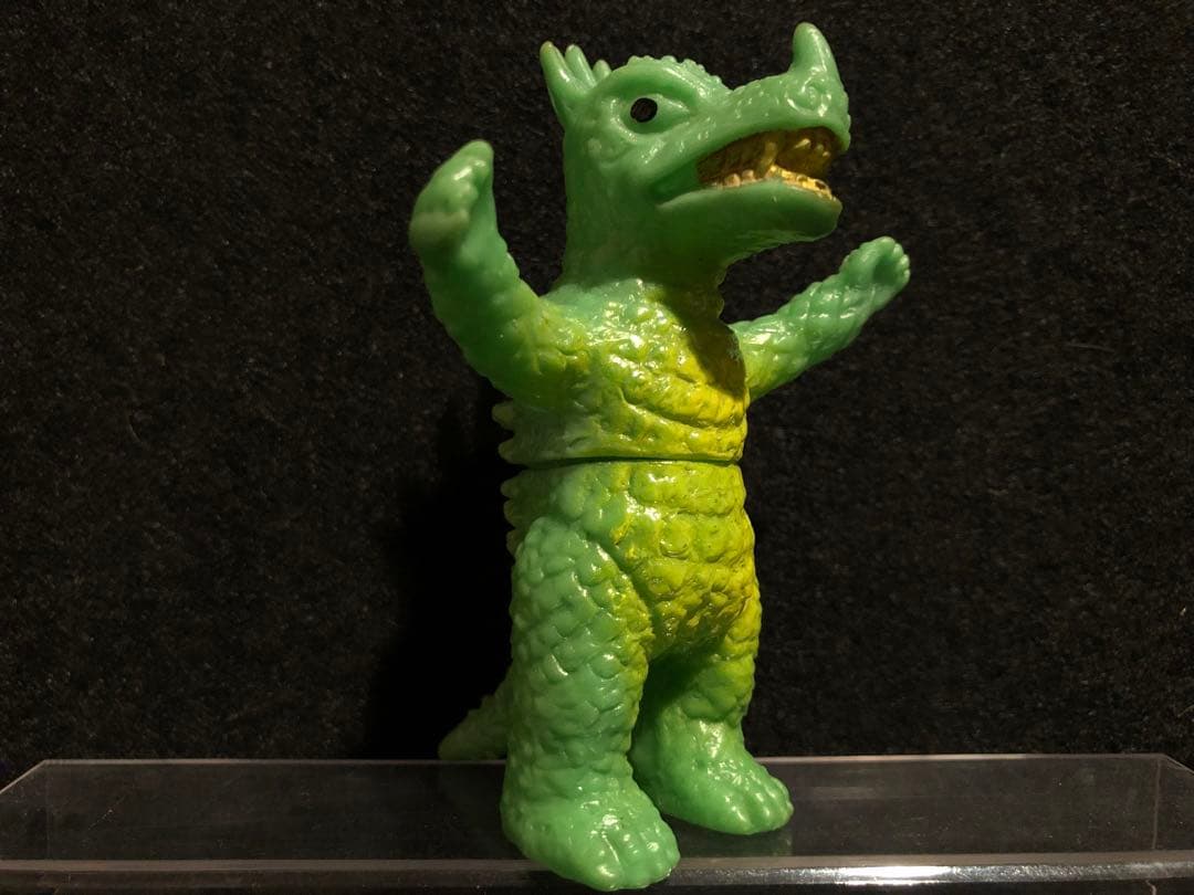 珍色 ブルマァク ミニソフビ アンギラス 当時物