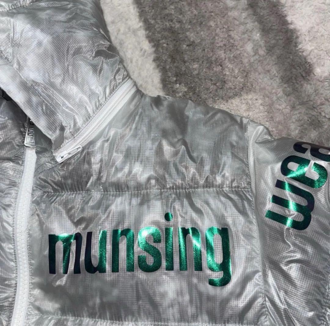 美品マンシングウェア　蓄熱保温　撥水　中綿ジャケット　L レディースゴルフウェア