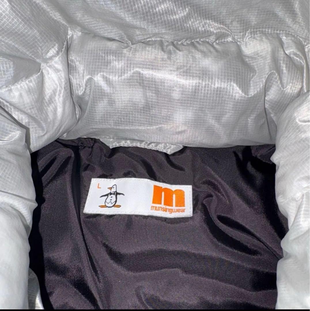 美品マンシングウェア　蓄熱保温　撥水　中綿ジャケット　L レディースゴルフウェア