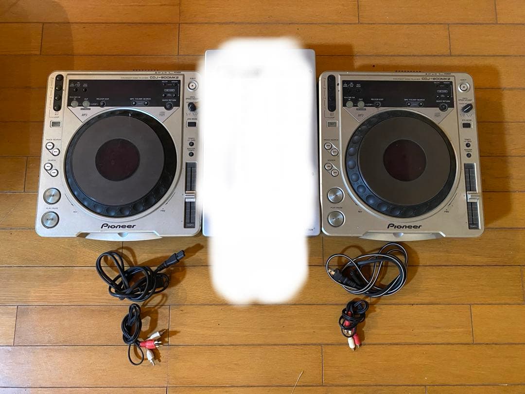 DJ機材 Pioneer cdj 800mk2 x2