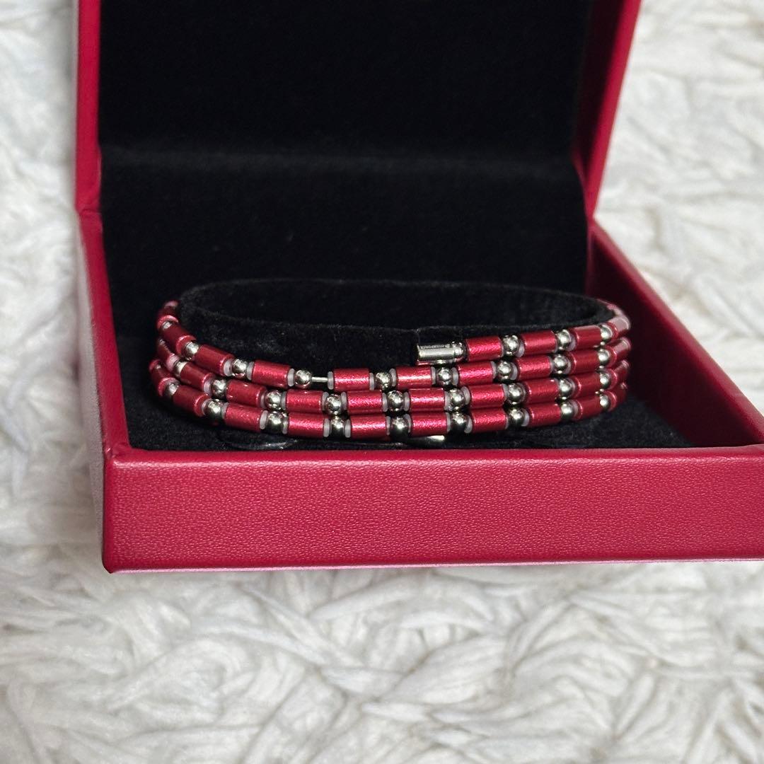 美品 正規品 コアフォースループ カーディナルレッド サス７０cm