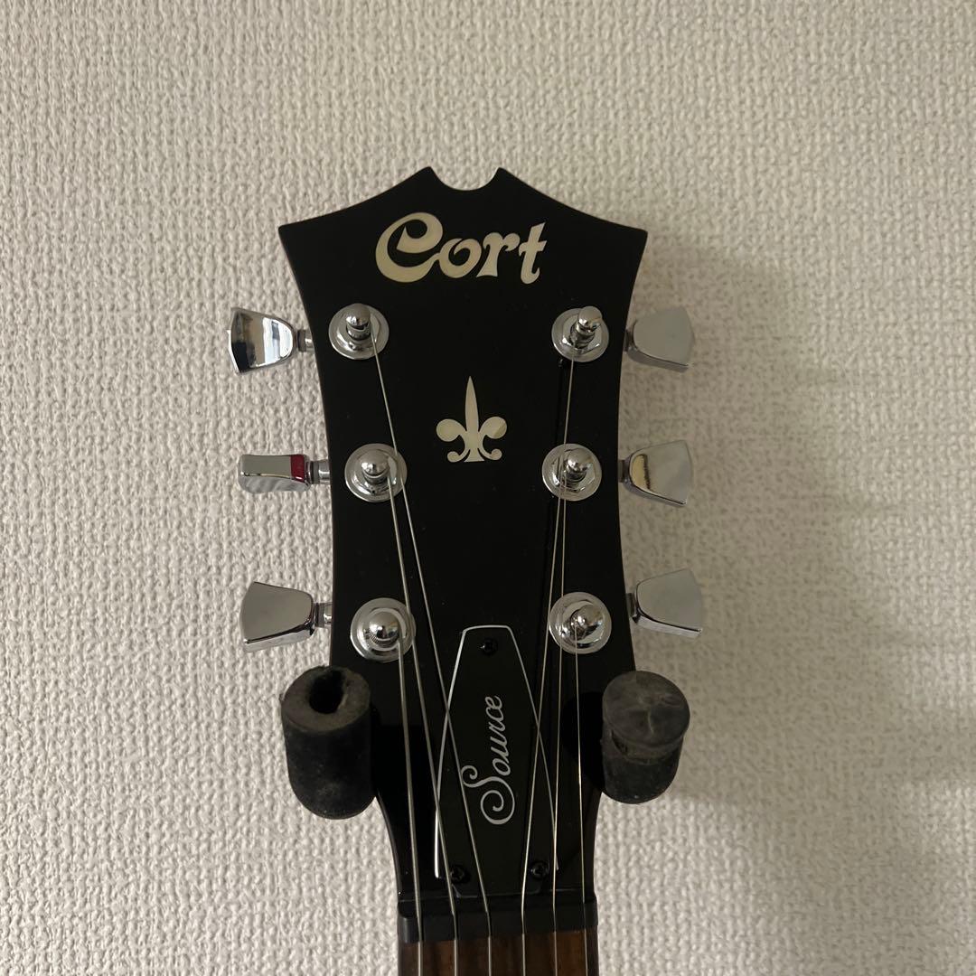 Cort セミアコースティックギター レッド