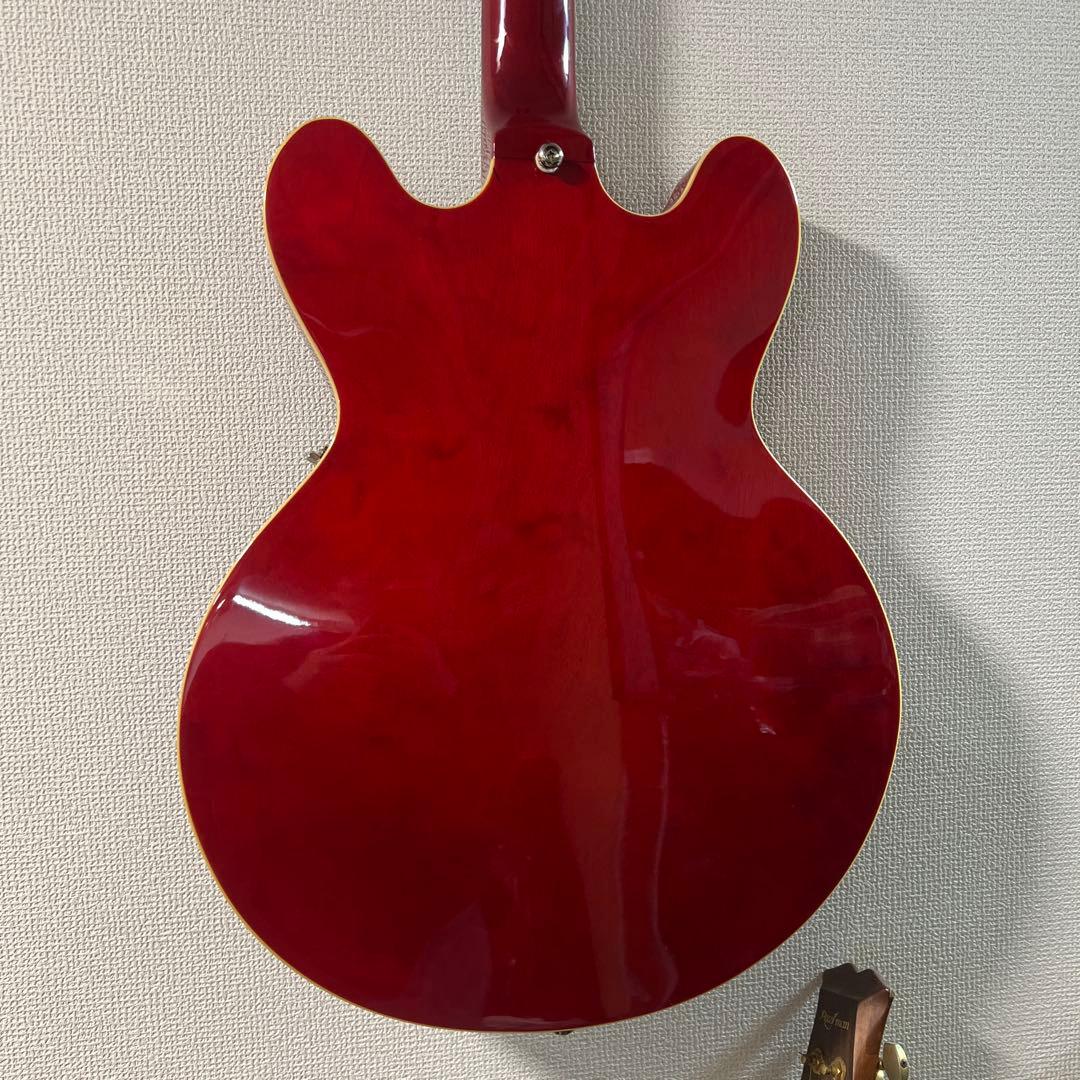 Cort セミアコースティックギター レッド