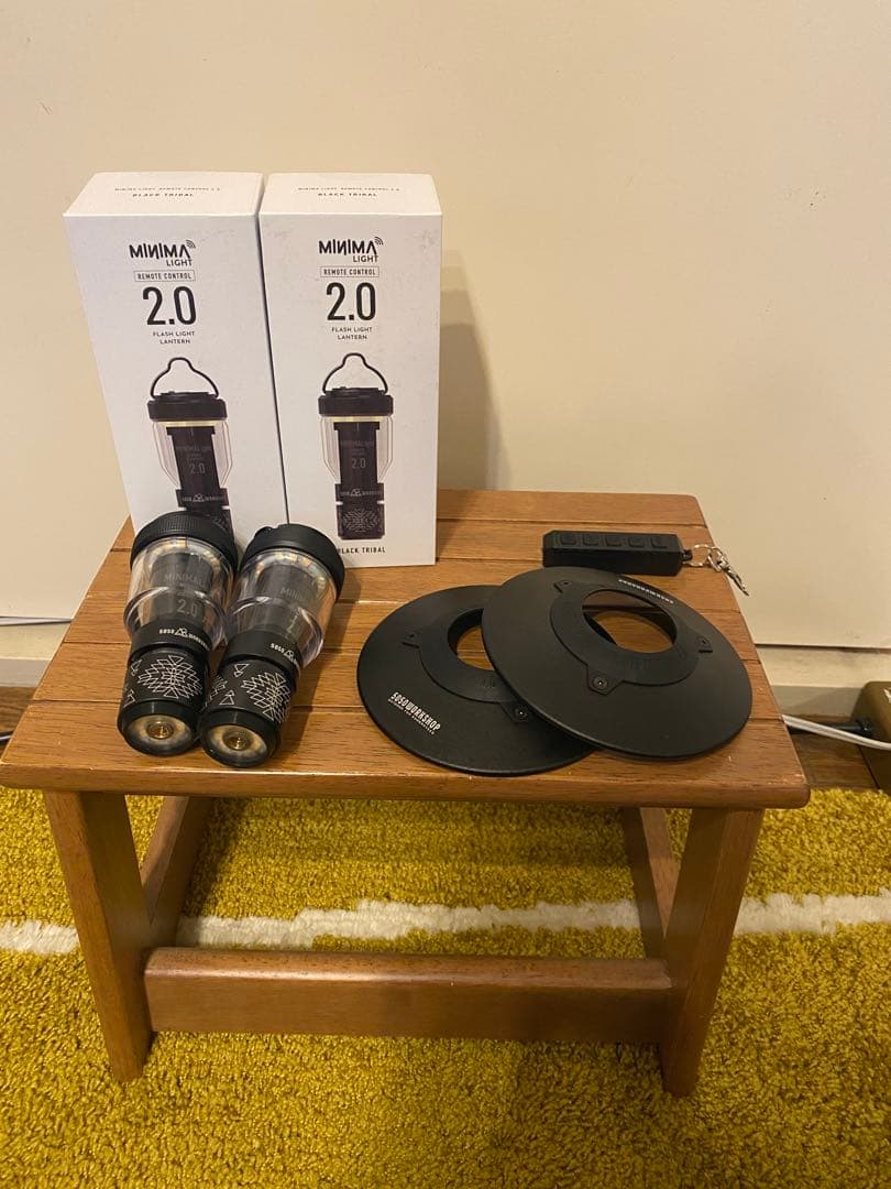 MINIMA 2.0 ブラックランタン 2個セット5050workshop