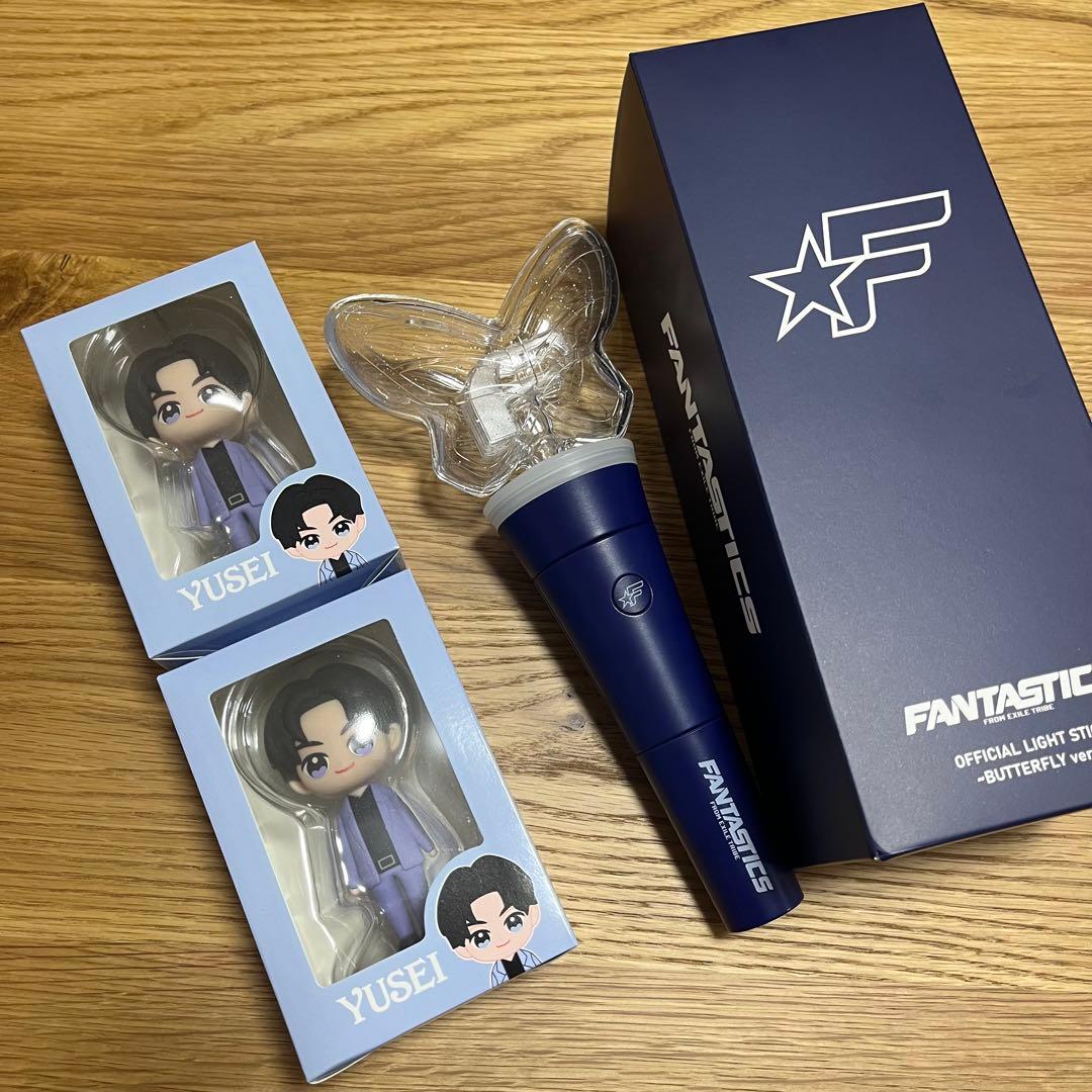 FANTASTICS ペンライト ゆせそたフェス 八木勇征 フィギュア 2体
